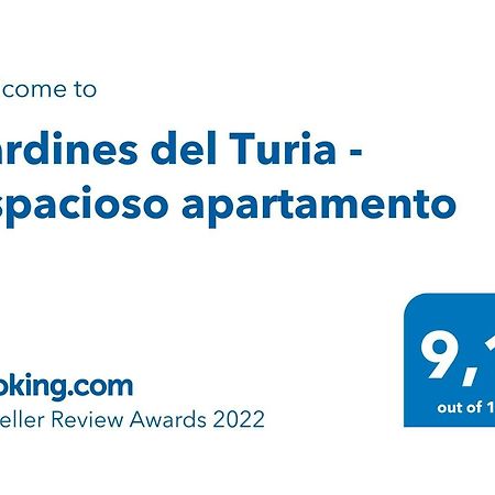 Апартаменты Jardines Del Turia - Espacioso Apartamento Валенсия Экстерьер фото