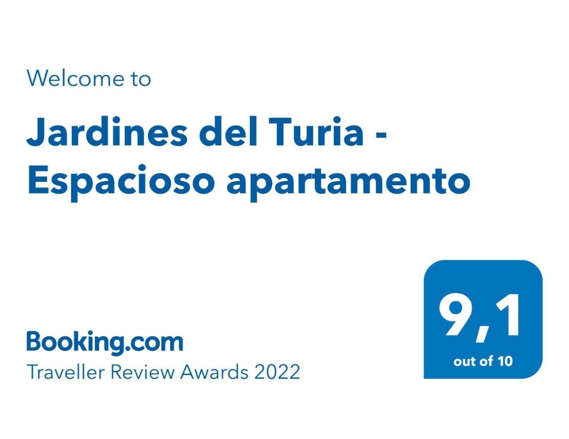 Апартаменты Jardines Del Turia - Espacioso Apartamento Валенсия Экстерьер фото